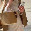 Minimalist Tote Straw Bag - Image 2