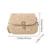 Chic Floral Crossbody Tote Bag - Image 7