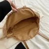 Round Tote Straw Bags - Image 5