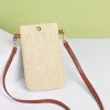 Chic Tassel Phone Straw Bag - Image 3