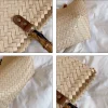 Hard Handle Woven Straw Bags - Image 6