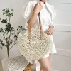 Round Tote Straw Bags - Image 4